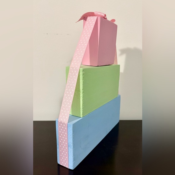 🐰 Easter Decorative Block Set - Picture 3 of 4